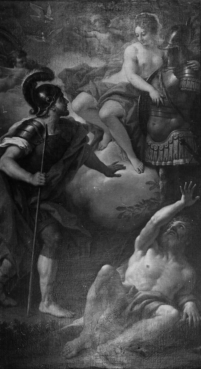 Venere offre le armi a Enea - Palazzo Bonaccorsi, Macerata